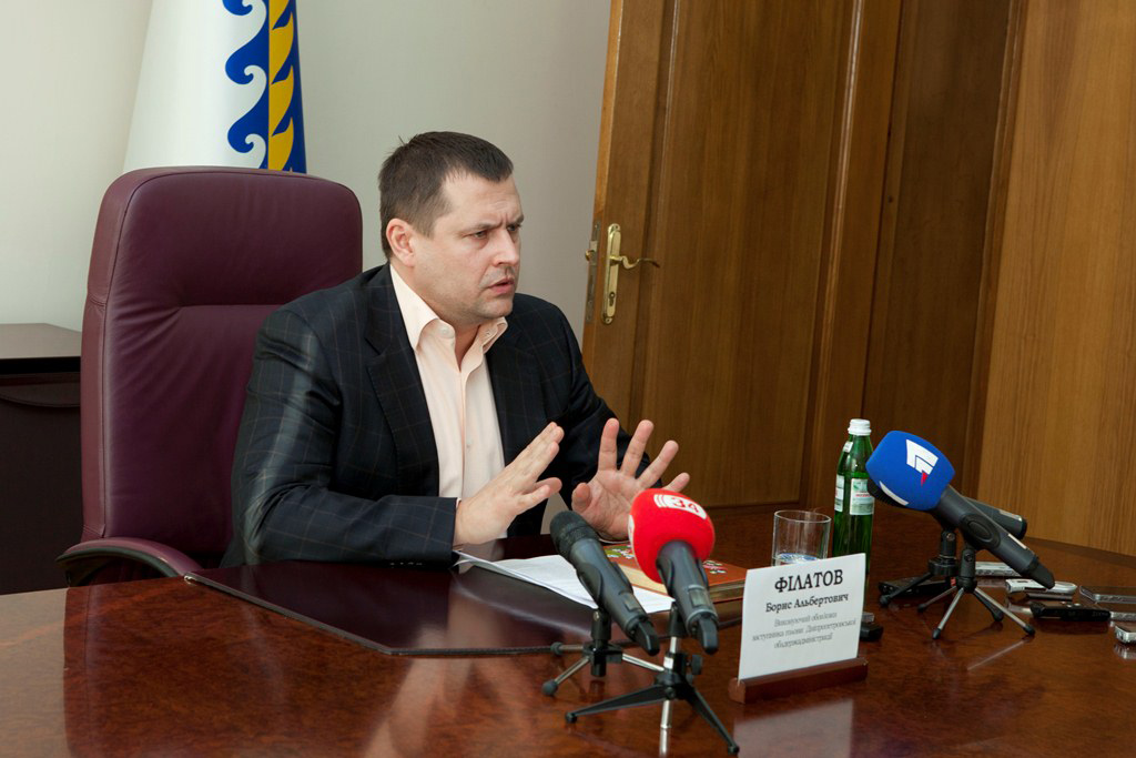 брифинг Бориса Филатова брифинг Бориса Филатова