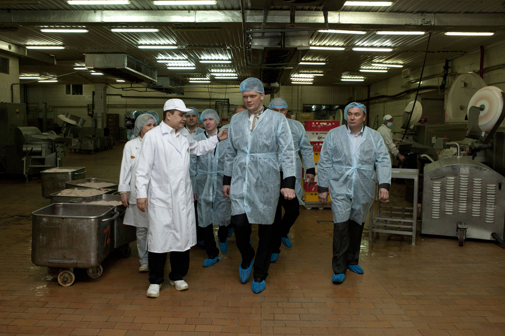 Игорь Швайка в Днепропетровской области посетил ООО мясокомбинат «Юбилейный» Игорь Швайка в Днепропетровской области посетил ООО мясокомбинат «Юбилейный»