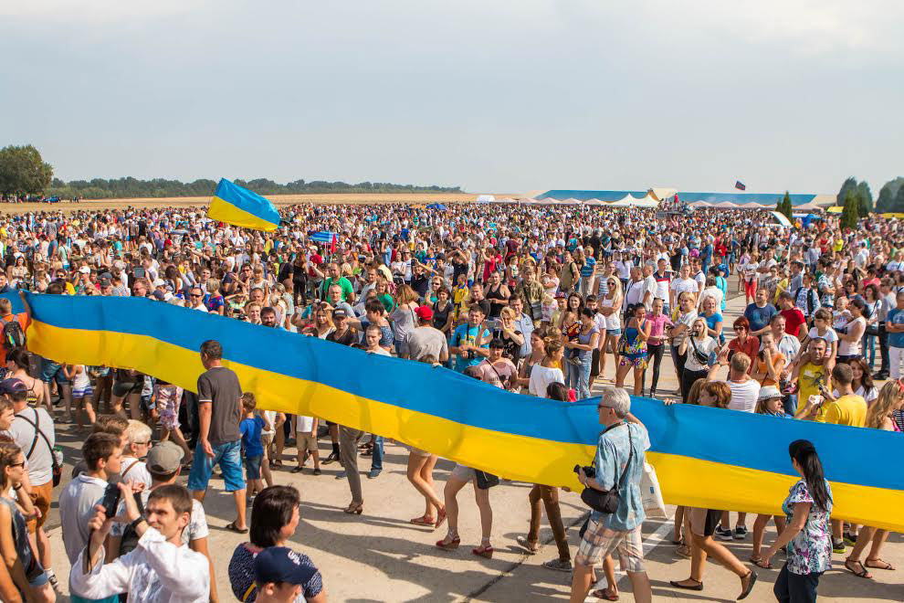 Грандиозный фестиваль на Днепропетровщине «Вільне небо» в День независимости Украины Грандиозный фестиваль на Днепропетровщине «Вільне небо» в День независимости Украины